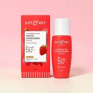 Dot & Key Strawberry Dew টিন্টেড সানস্ক্রিন SPF50+ 00 Peony 50ml