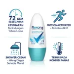 Rexona Shower Clean মোশন অ্যাক্টিভেটেড রোল-অন 45 মিলি