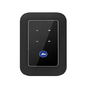 JIO 4G LTE MF680s মোবাইল WiFi হটস্পট পোর্টেবল রাউটার - Black