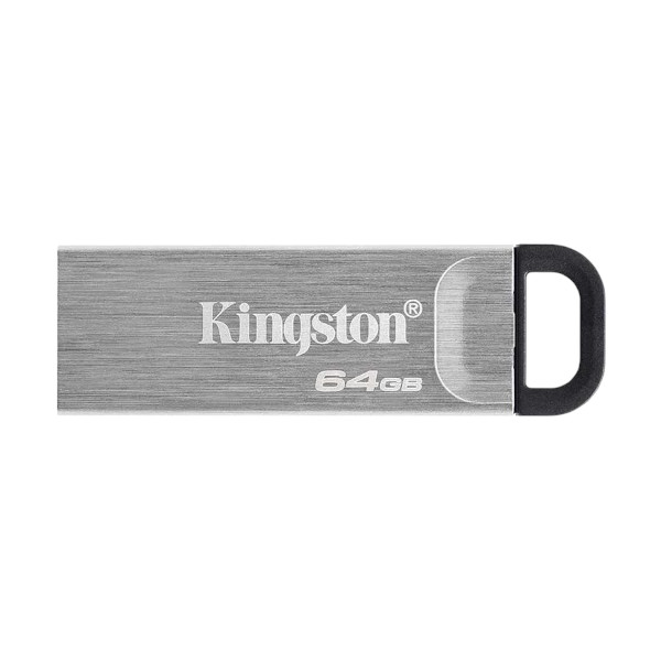 কিংস্টন ডেটাট্র্যাভেলার কাইসন 64GB USB 3.2 জেন 1 সিলভার পেন ড্রাইভ