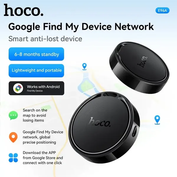 Hoco E96A Busca স্মার্ট অ্যান্টি-লস্ট ট্র্যাকার, Android-এর জন্য