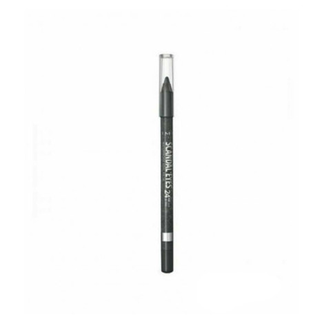 রিমেল স্ক্যান্ডালআইস ওয়াটারপ্রুফ জেল পেন্সিল - ০০২ স্পার্কলিং ব্ল্যাক (France)