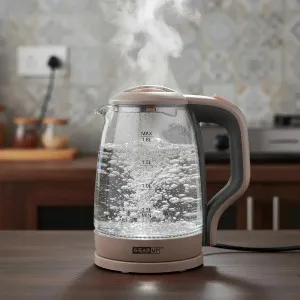 GearUP ইলেকট্রিক গ্লাস কেটলি 1.8 লিটার (1500W)