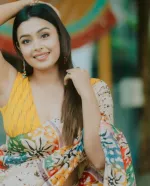 ট্যাসেল আঁচলের ডিজিটাল প্রিন্ট পারশা শাড়ি, 6 রং