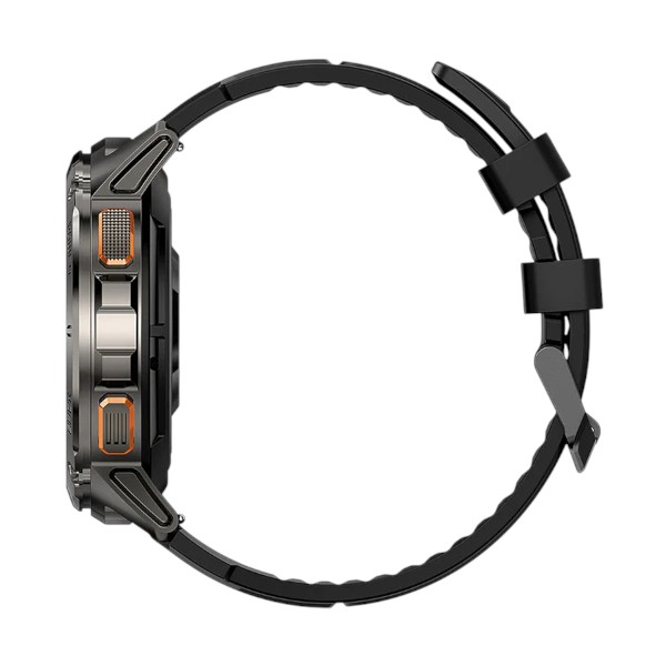 Kospet Tank T3 কালো AMOLED ব্লুটুথ কলিং রাগেড স্মার্টওয়াচ