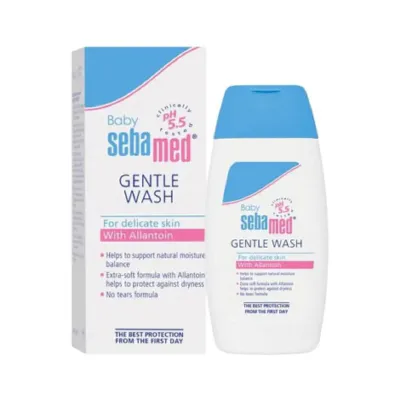 Sebamed Baby অ্যালানটোইনযুক্ত জেন্টল ওয়াশ 200ml