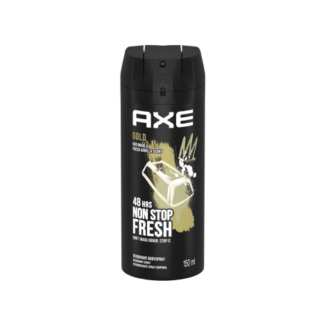 Axe Gold 48H Non Stop Fresh Deodorant Body Spray 150ml (South Africa)