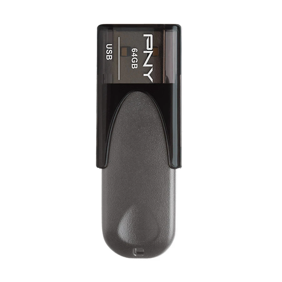 PNY Turbo Attache 4 64GB USB 3.2 Black Pen Drive