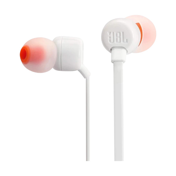 JBL TUNE 110 ওয়্যার্ড ইন-ইয়ার হোয়াইট ইয়ারফোন