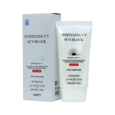 Jigott হোয়াইটেনিং UV সান ব্লক SPF 50+ PA+++ 70ml