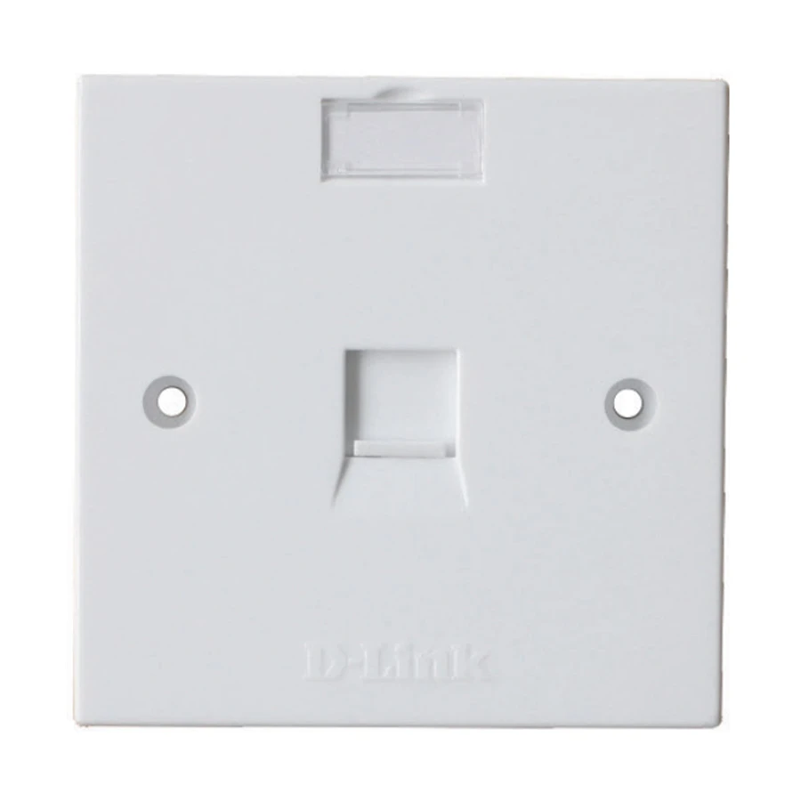 D-Link White Face Plate (Single Port)