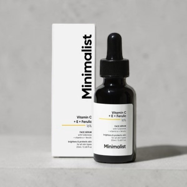 Minimalist ভিটামিন C+E+ফেরুলিক-16% ফেস সেরাম 20ml