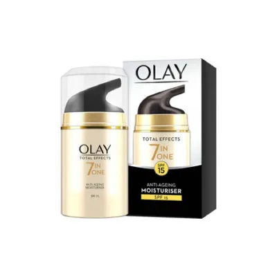 Olay Total Effects 7 ইন 1 ডে ময়েশ্চারাইজার নারিশ ও প্রোটেক্ট SPF15 37ml