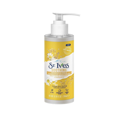 St. Ives Soothing ক্যামোমাইল ডেইলি ফেসিয়াল ক্লেনজার ২০০মিলি (Korea)