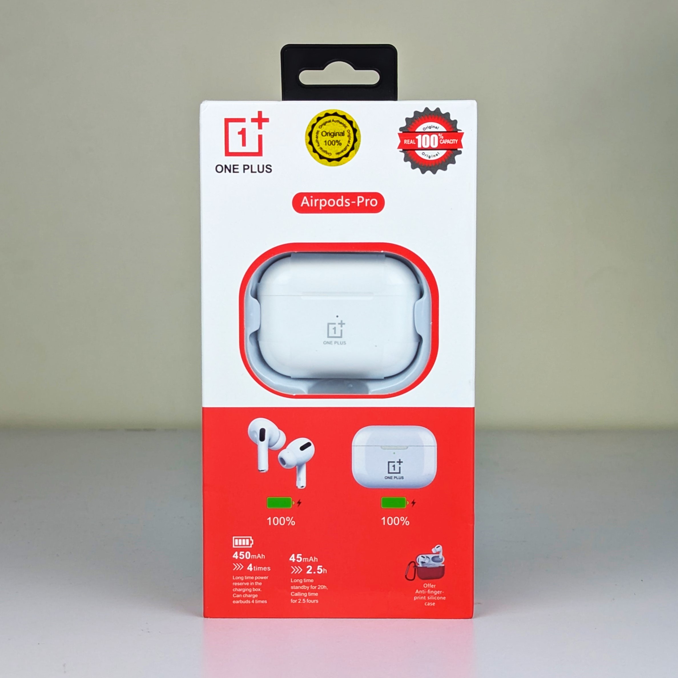 OnePlus AirRO3 ট্রু ওয়্যারলেস ব্লুটুথ ইয়ারবাডস – নয়েজ রিডাকশন, 360mAh ব্যাটারি (সাদা)
