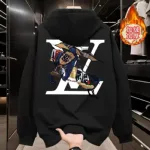 Men's Winter Hoodie in 280 GSM Cotton, Sizes M to XL, 6 Colours