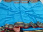 Women's Chumki Saree in Half Silk, 6 Colours