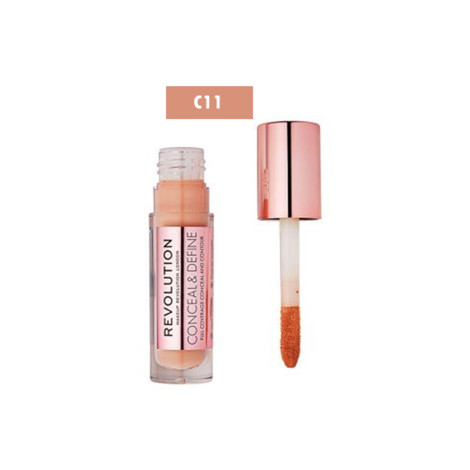 Makeup Revolution - Conceal & DefineLiquid Concealer - C11 (Taiwan)
