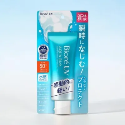 Biore UV Aqua Rich ওয়াটারি এসেন্স সানস্ক্রিন SPF50+ PA++++ 70g