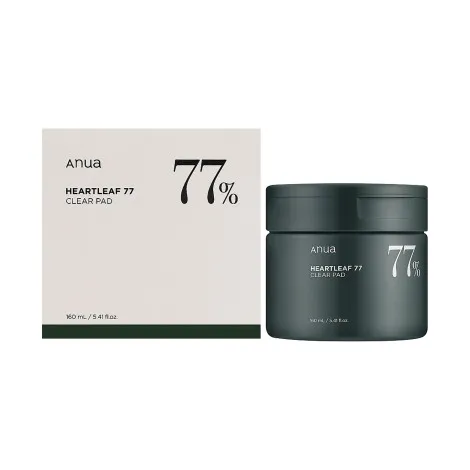 Anua Heartleaf 77 Clear Pad টোনার প্যাড 70 পিস 160ml