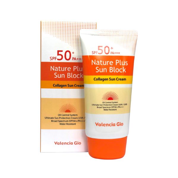 Valencia Gio Nature Plus Sun Block 70ml (Korea)