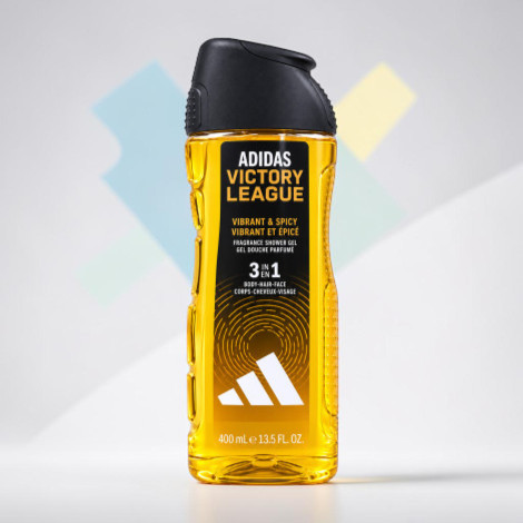 Adidas Victory League Vibrant & Spicy 3 In 1 Fragrance Shower Gel 400ml (Spain)