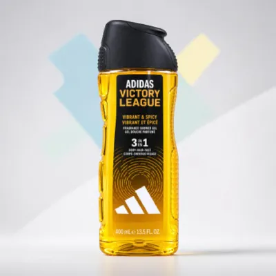 Adidas Victory League Vibrant & Spicy 3 ইন 1 ফ্রেগ্রেন্স শাওয়ার জেল 400ml