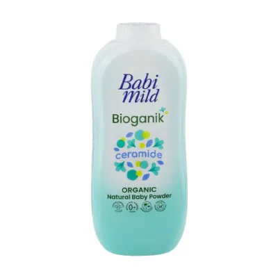 Babi Mild Bioganik Ceramide অর্গানিক বেবি পাউডার 350g