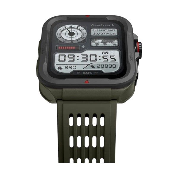 Fastrack Active সবুজ ব্লুটুথ কলিং রাগড স্মার্টওয়াচ