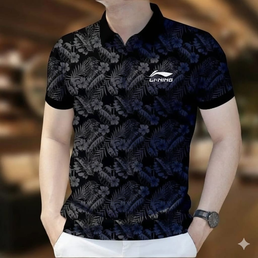 Men's Cotton Polo Shirt, Half Sleeve, Sizes L and XL, 4 Colours