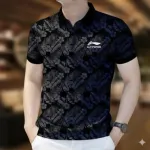 Men's Cotton Polo Shirt, Half Sleeve, Sizes L and XL, 4 Colours