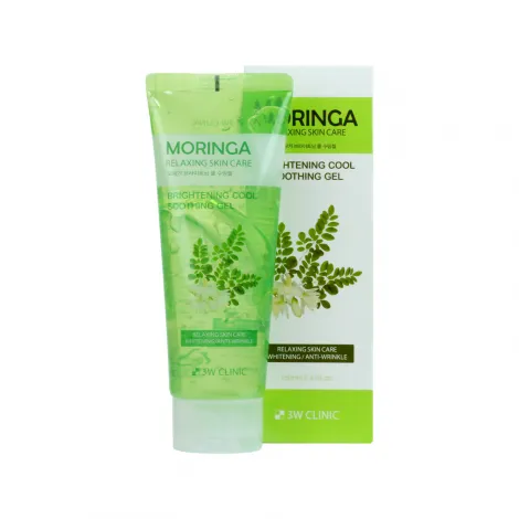 3W Clinic মরিঙ্গা ব্রাইটেনিং কুল সুদিং জেল 160ml