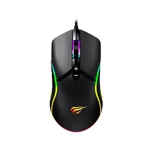 Havit MS1026 7 বাটনের RGB ব্যাকলিট গেমিং মাউস