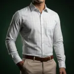 ছেলেদের ফরমাল শার্ট - 99% কটন, S থেকে XXL