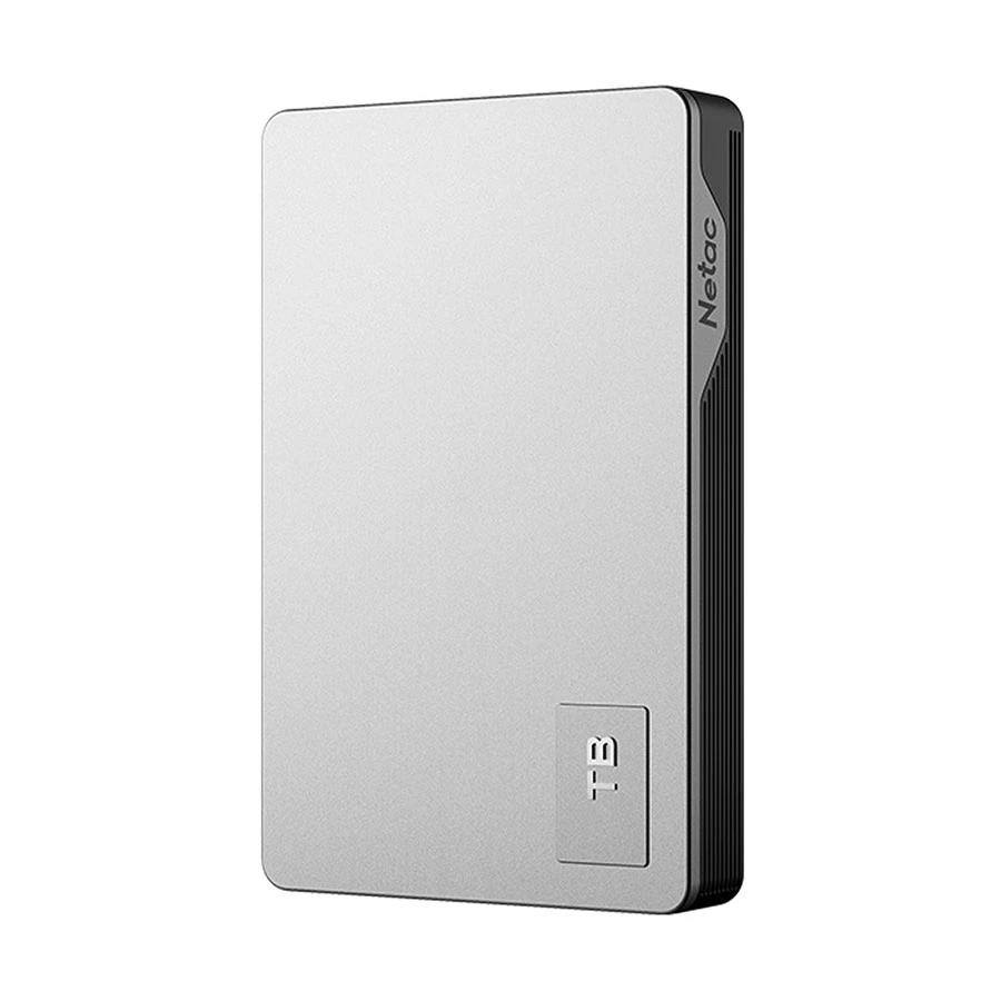 Netac K338 4TB USB 3.0 Silver Gray Portable External HDD