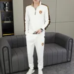 Men's Pure Cotton T-Shirt and Trouser Set, 200 GSM Tee, 3 Colours