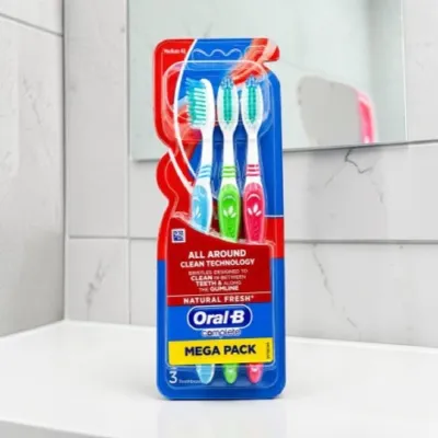 Oral-B Natural Fresh Complete টুথব্রাশ মেগা প্যাক - Medium 40