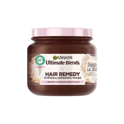 Garnier Ultimate Blends ডেলিকেট ওট মিল্ক হেয়ার মাস্ক 340ml