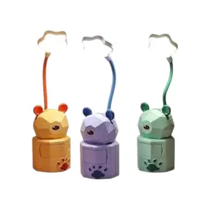 কার্টুন LED ল্যাম্প, USB চার্জিং বেডরুম নাইটলাইট