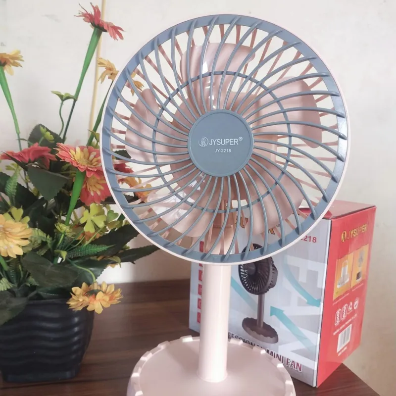 JY Super JY-2218 রিচার্জেবল মিনি ফ্যান