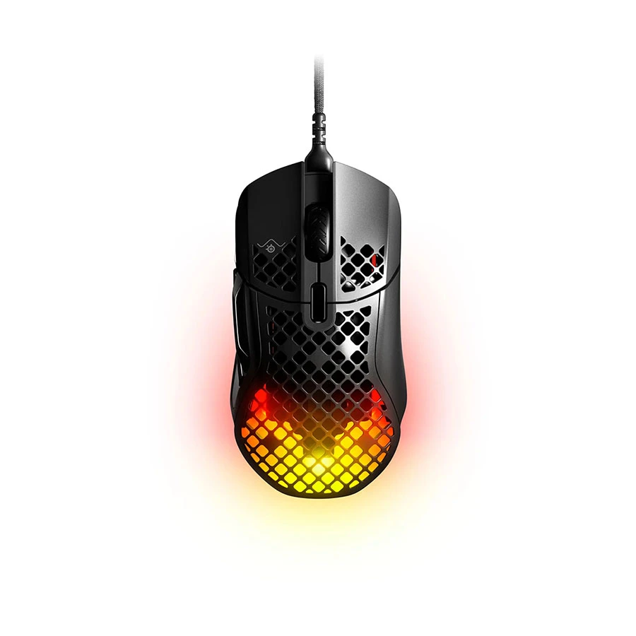 SteelSeries Aerox 5 RGB Wired Ultra Lightweight Black Gaming Mouse