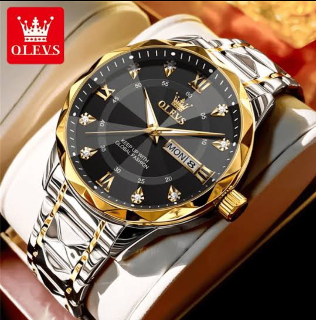 OLEVS 5609 Classic Luminous Quartz Watch for Men
