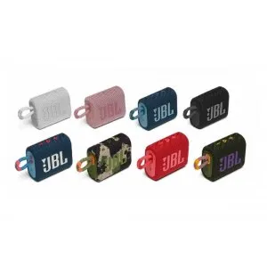JBL Go 3 পোর্টেবল ওয়াটারপ্রুফ ব্লুটুথ স্পিকার