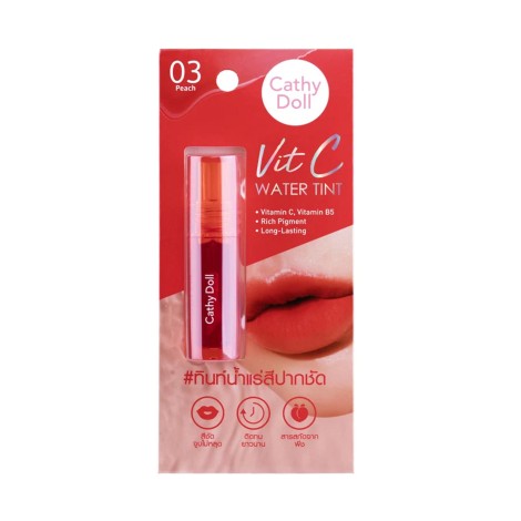 Cathy Doll Vit C Water Tint - 03 Peach (Thailand)
