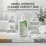 CeraVe হাইড্রেটিং ক্রিম-টু-ফোম ক্লিনজার 236ml