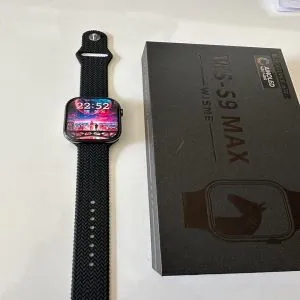 WS-S9 MAX স্মার্টওয়াচ, AMOLED ডিসপ্লে ও 2টি স্ট্র্যাপসহ
