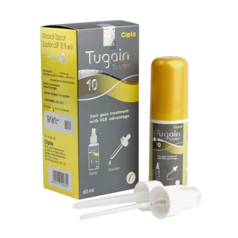 Tugain 10% সলিউশন হেয়ার গেইন ট্রিটমেন্ট 60ml