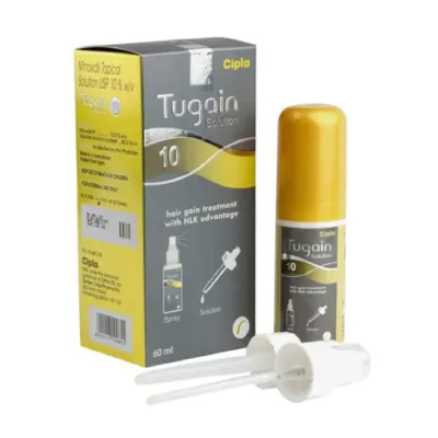 Tugain 10% সলিউশন হেয়ার গেইন ট্রিটমেন্ট 60ml