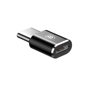 Baseus মিনি Micro ফিমেল টু Type-C মেল OTG অ্যাডাপ্টার কনভার্টার (CAMOTG-01)
