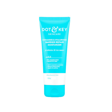 Dot & Key Ceramides & Hyaluronic Barrier Repair Moisturizer pH 5.5 120g (India)